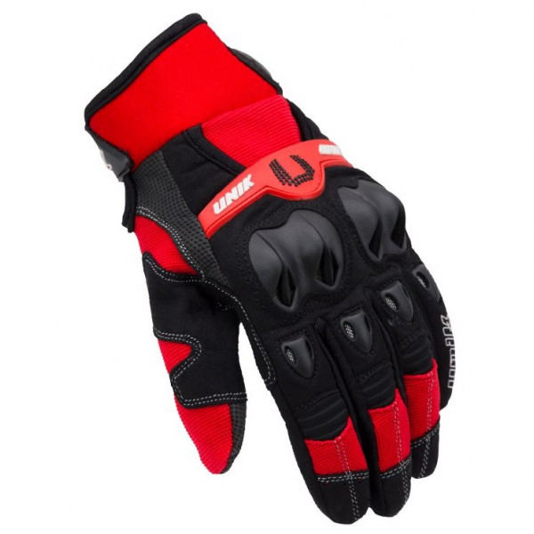 Manusi motociclete cross-enduro unisex Unik Racing model X-6 culoare: rosu [1]