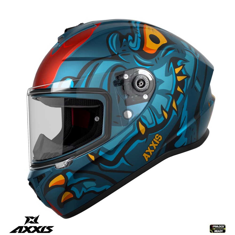 Casca integrala Axxis model Draken S Dinotoon C7 albastru mat Casca integrala Axxis model Draken S Dinotoon C7 albastru mat
