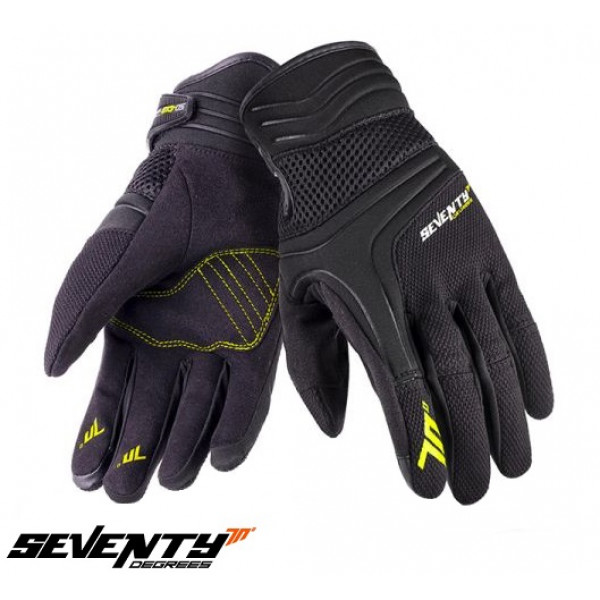 Manusi barbati neoprene/textil Urban vara Seventy model SD-C18 negru/galben [1]