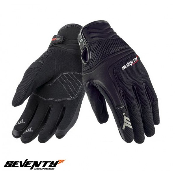 Manusi femei (dama) neoprene/textil Urban vara Seventy model SD-C28 negru/gri [1]