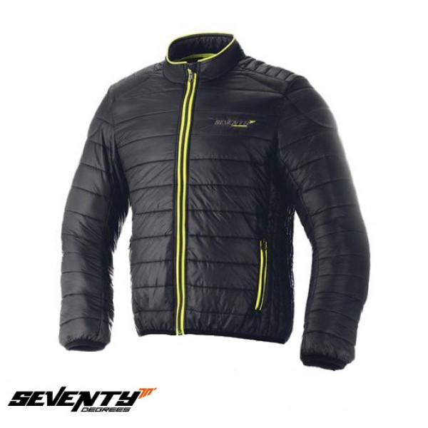 Geaca (jacheta) barbati Urban Seventy model SD-A5 culoare: negru/verde fluor - tip Softshell [1]