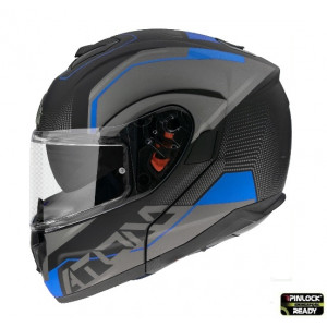 Casca modulabila MT Atom SV Quark A7 albastru mat Pinlock ready – tip MT-V-16 Casca modulabila MT Atom SV Quark A7 albastru mat Pinlock ready – tip MT-V-16