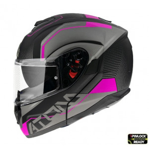Casca modulabila MT Atom SV Quark A8 roz mat Pinlock ready – tip MT-V-16 Casca modulabila MT Atom SV Quark A8 roz mat Pinlock ready – tip MT-V-16