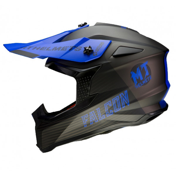 Casca off road MT Falcon System D7 albastru mat [1]