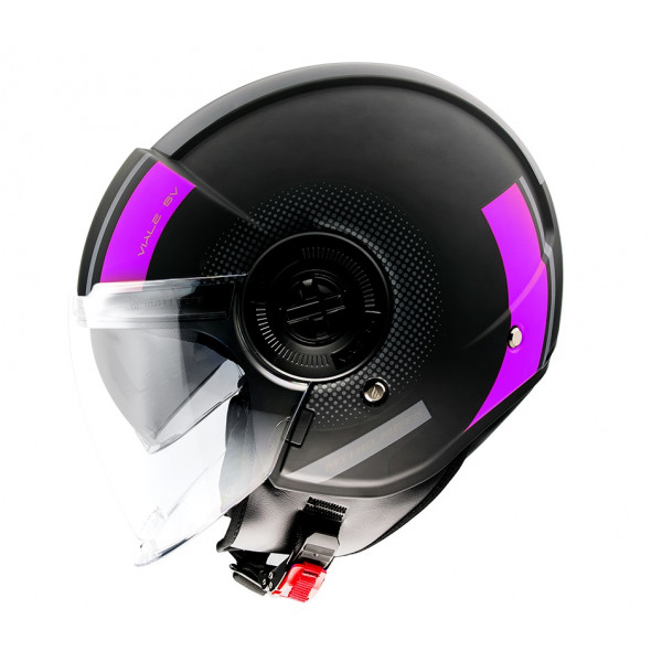 Casca MT Viale SV Phantom C8 roz mat (ochelari soare integrati) [1]