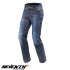 Blugi (jeans) moto barbati Seventy model SD-PJ2 tip Regular fit culoare: albastru (cu insertii Aramid Kevlar) [3]