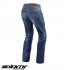 Blugi (jeans) moto barbati Seventy model SD-PJ2 tip Regular fit culoare: albastru (cu insertii Aramid Kevlar) [5]