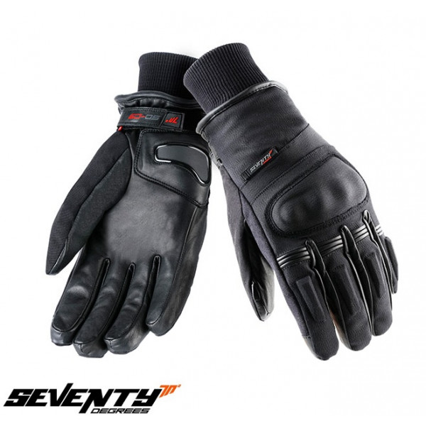 Manusi barbati iarna Seventy model SD-C9 negru – WinterTex - degete tactile [1]