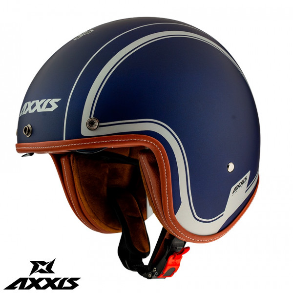 Casca Axxis model Hornet SV Royal A7 albastru mat (ochelari soare integrati) [1]