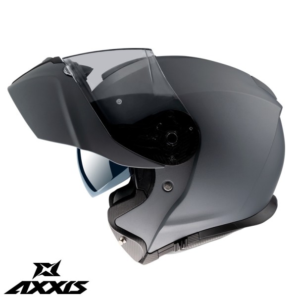 Casca modulabila Axxis model Gecko SV A1 negru mat (ochelari soare integrati) [1]