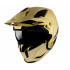 Casca MT Streetfighter SV A9 auriu cromat lucios (ochelari soare integrati) - masca (protectie) barbie si cozoroc detasabile [2]