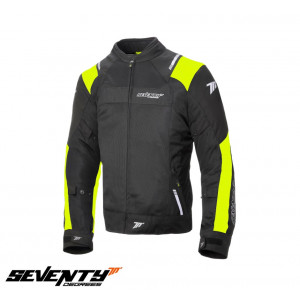 Geaca (jacheta) barbati Racing vara Seventy model SD-JR52 culoare: negru/galben fluor