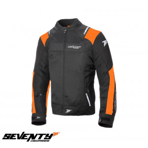 Geaca (jacheta) barbati Racing vara Seventy model SD-JR52 culoare: negru/portocaliu