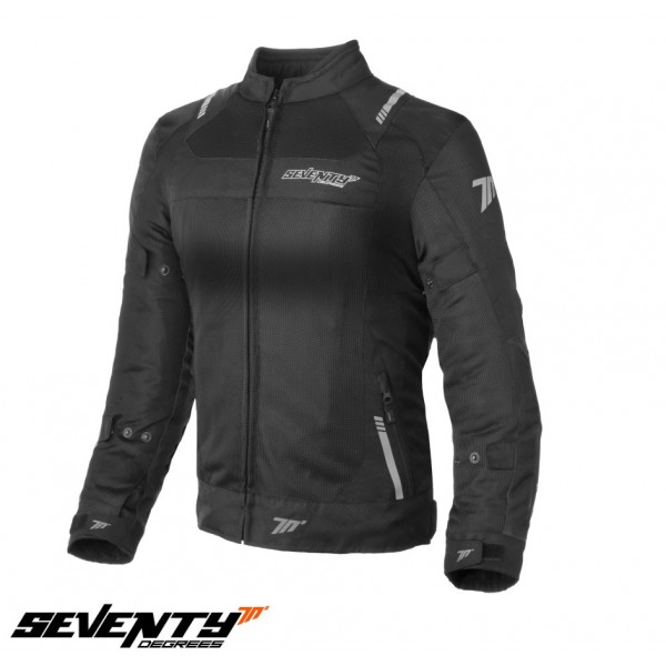 Geaca (jacheta) femei Racing vara Seventy model SD-JR54 culoare: negru [1]