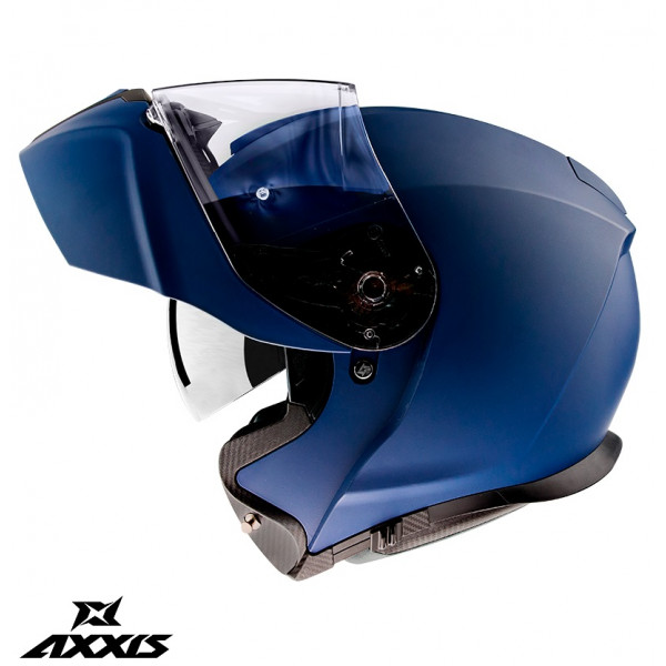 Casca modulabila Axxis model Gecko SV A7 albastru mat (ochelari soare integrati) [1]