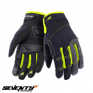 Manusi femei Urban vara Seventy model SD-C50 negru/galben - degete tactile Manusi femei Urban vara Seventy model SD-C50 negru/galben - degete tactile