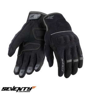 Manusi barbati Urban vara Seventy model SD-C54 negru/gri  - degete tactile Manusi barbati Urban vara Seventy model SD-C54 negru/gri  - degete tactile
