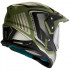 Casca off road MT Synchrony Duo Sport Tourer negru/verde military mat cu viziera (ochelari soare integrati) [2]