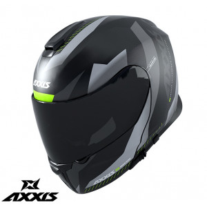 Casca modulabila Axxis model Gecko SV Shield B2 gri lucios (ochelari soare integrati) Casca modulabila Axxis model Gecko SV Shield B2 gri lucios (ochelari soare integrati)