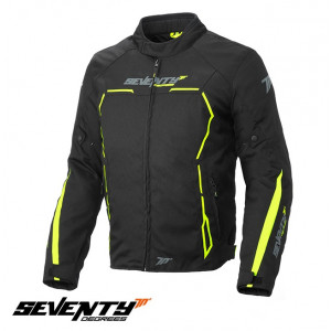 Geaca (jacheta) barbati Racing Seventy vara/iarna model SD-JR65 culoare: negru/galben fluor