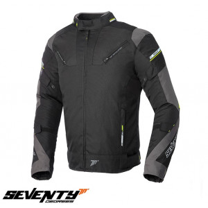 Geaca (jacheta) barbati Racing Seventy vara/iarna model SD-JR69 culoare: negru/galben fluor