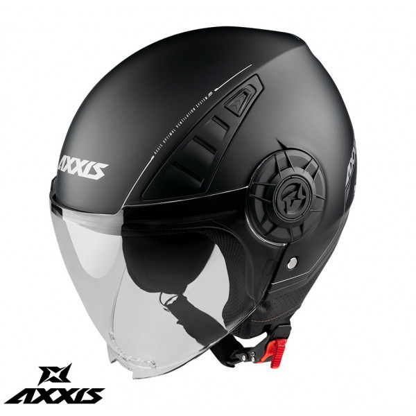 Casca Axxis model Metro A1 negru lucios (open face) - tip viziera: MT-V-26B [1]