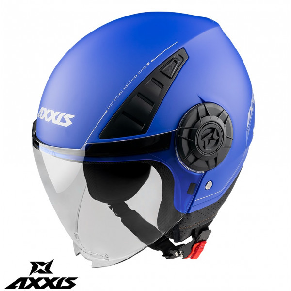 Casca Axxis model Metro A7 albastru mat (open face) - tip viziera: MT-V-26B [1]