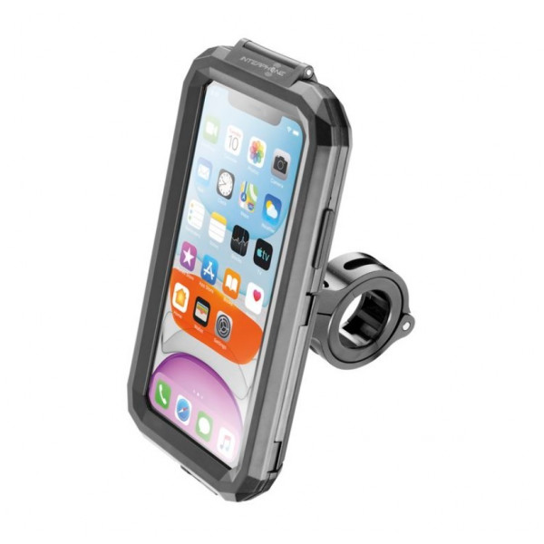 Suport telefon Interphone model Armor Pro - carcasa universala - montaj pe ghidon - waterproof - diagonala maxima smartphone: 6.5 inch [1]