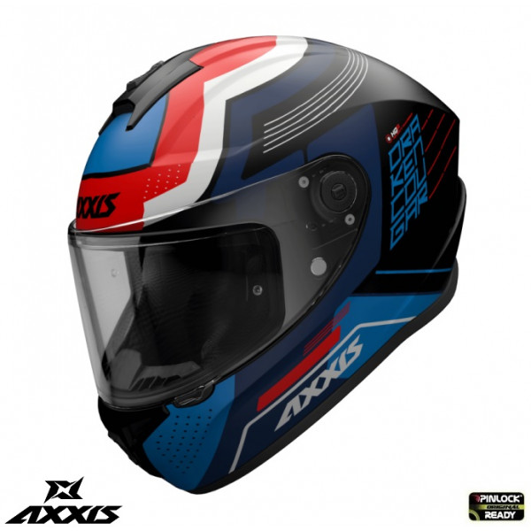 Casca integrala Axxis model Draken S Cougar B7 albastru mat - tip viziera: MT-V-18C [1]