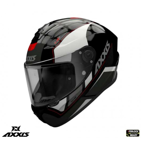 Casca integrala Axxis model Draken S Wind B0 alb lucios - tip viziera: MT-V-18C [1]