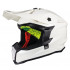 Casca off road MT Falcon solid A0 alb lucios [2]