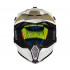 Casca off road MT Falcon solid A0 alb lucios [3]