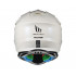 Casca off road MT Falcon solid A0 alb lucios [4]