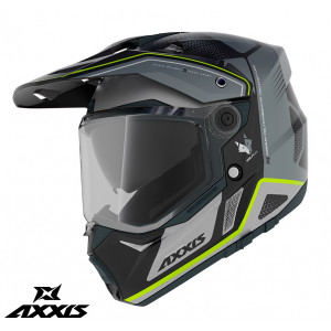 Casca adventure/touring/off road Axxis model Wolf DS Roadrunner B2 gri lucios – tip viziera: MT-V-20 Casca adventure/touring/off road Axxis model Wolf DS Roadrunner B2 gri lucios – tip viziera: MT-V-20