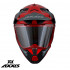 Casca adventure/touring/off road Axxis model Wolf DS Hydra B5 rosu mat - tip viziera: MT-V-20 [2]