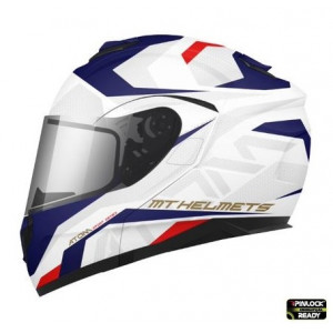 Casca modulabila MT Atom SV Skill A0 alb lucios Pinlock ready – tip MT-V-16 Casca modulabila MT Atom SV Skill A0 alb lucios Pinlock ready – tip MT-V-16