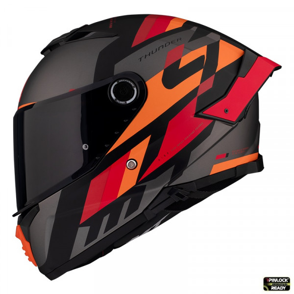 Casca integrala MT Thunder 4 SV Ergo B15 rosu mat (ochelari soare integrati) - tip viziera MT-V-28B [1]