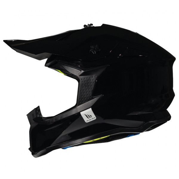 Casca off road MT Falcon solid A1 negru lucios [1]