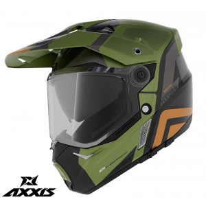 Casca adventure/touring/off road Axxis model Wolf DS Hydra B6 verde mat - tip viziera: MT-V-20 Casca adventure/touring/off road Axxis model Wolf DS Hydra B6 verde mat - tip viziera: MT-V-20