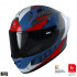 Casca integrala MT KRE+ Carbon Projectile D7 albastru lucios - 100% carbon [2]