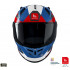 Casca integrala MT KRE+ Carbon Projectile D7 albastru lucios - 100% carbon [3]