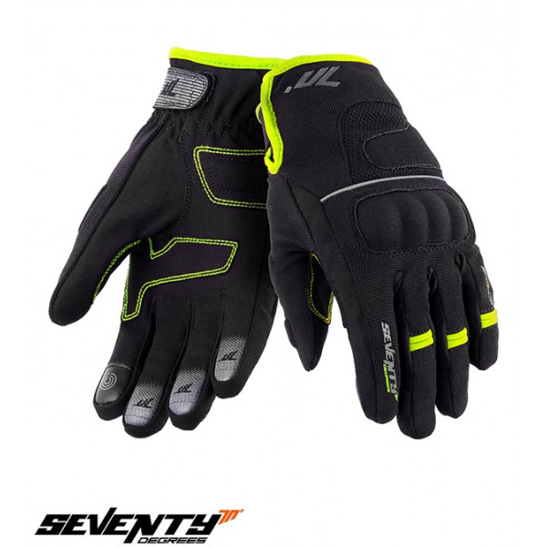Manusi barbati Touring iarna Seventy model SD-C43 negru/galben – WinterTex [1]