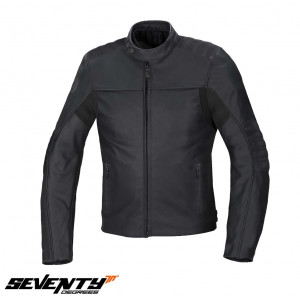 Geaca (jacheta) barbati piele Urban Seventy vara/iarna model SD-JL1 culoare: negru Geaca (jacheta) barbati piele Urban Seventy vara/iarna model SD-JL1 culoare: negru