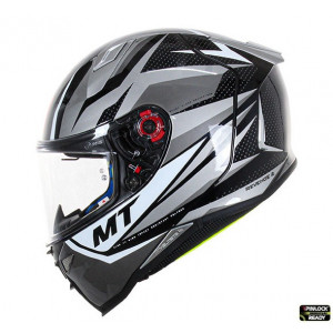 Casca integrala MT Revenge 2 Kley B0 alb/gri lucios Casca integrala MT Revenge 2 Kley B0 alb/gri lucios