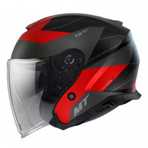 Casca open face MT Thunder III SV Jet Cooper A5 rosu mat (ochelari soare integrati) – tip MT-V-19 Casca open face MT Thunder III SV Jet Cooper A5 rosu mat (ochelari soare integrati) – tip MT-V-19