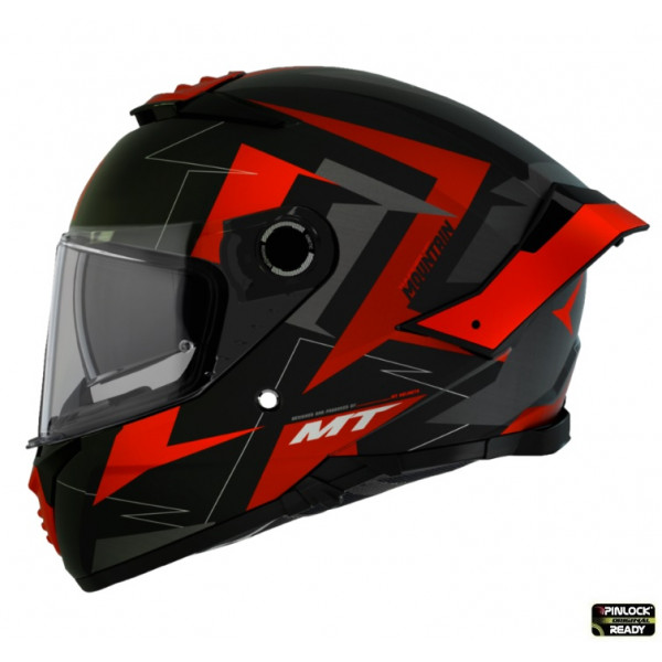 Casca integrala MT Thunder 4 SV Mountain C5 rosu mat (ochelari soare integrati) - tip viziera MT-V-28B [1]