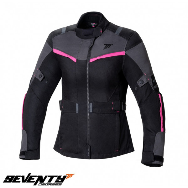 Geaca (jacheta) femei Touring Seventy iarna model SD-JT85 culoare: negru/roz [1]