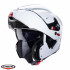 Casca modulabila (flip-up) Caberg model Horus X alb metalic lucios Pinlock ready - lentila Pinlock inclusa [2]