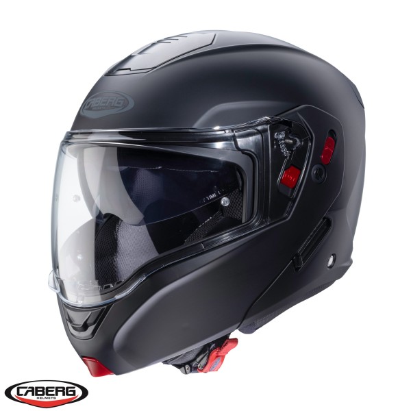 Casca modulabila (flip-up) Caberg model Horus X negru mat Pinlock ready - lentila Pinlock inclusa [1]