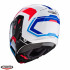 Casca modulabila (flip-up) Caberg model Horus X Road M6 alb/rosu/albastru lucios Pinlock ready - lentila Pinlock inclusa [4]